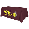 24 Hour Quick Ship 6' Standard Table Throw (Full-Color Thermal Imprint)